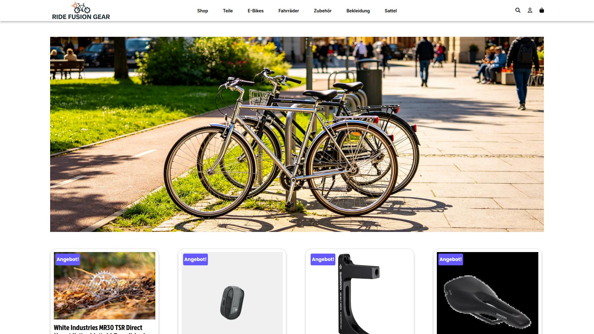 Screenshot ridefusiongear.com