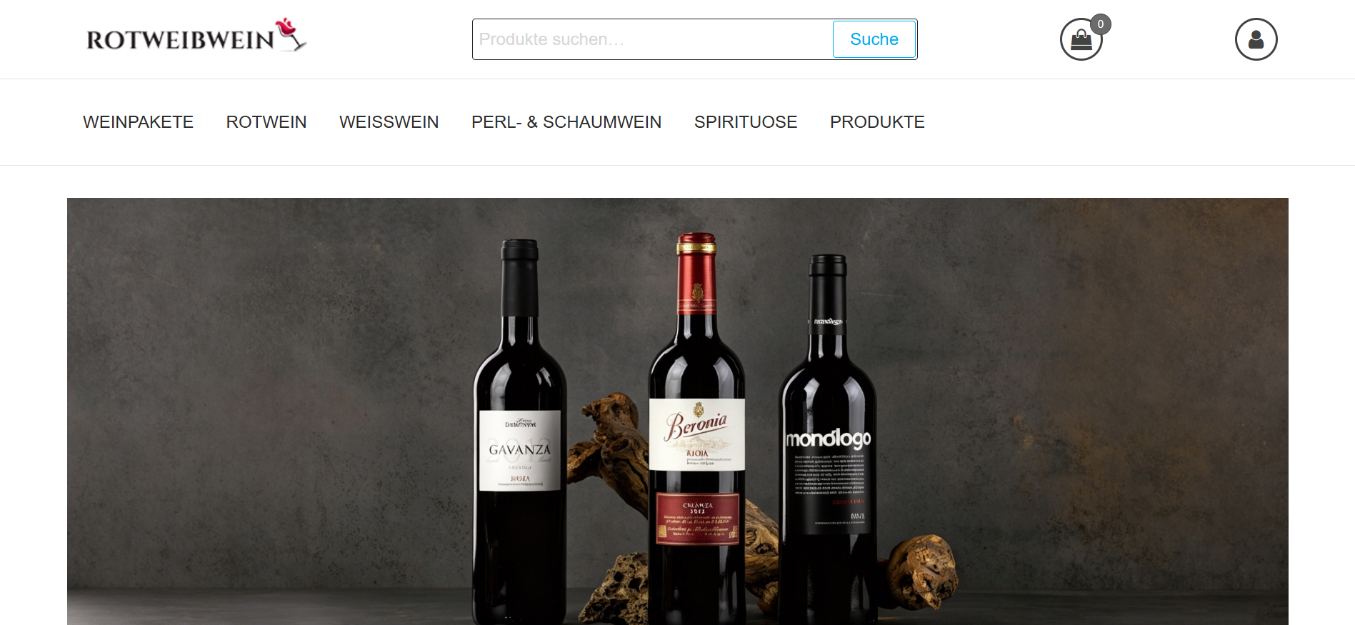 Screenshot rotweibwein.com