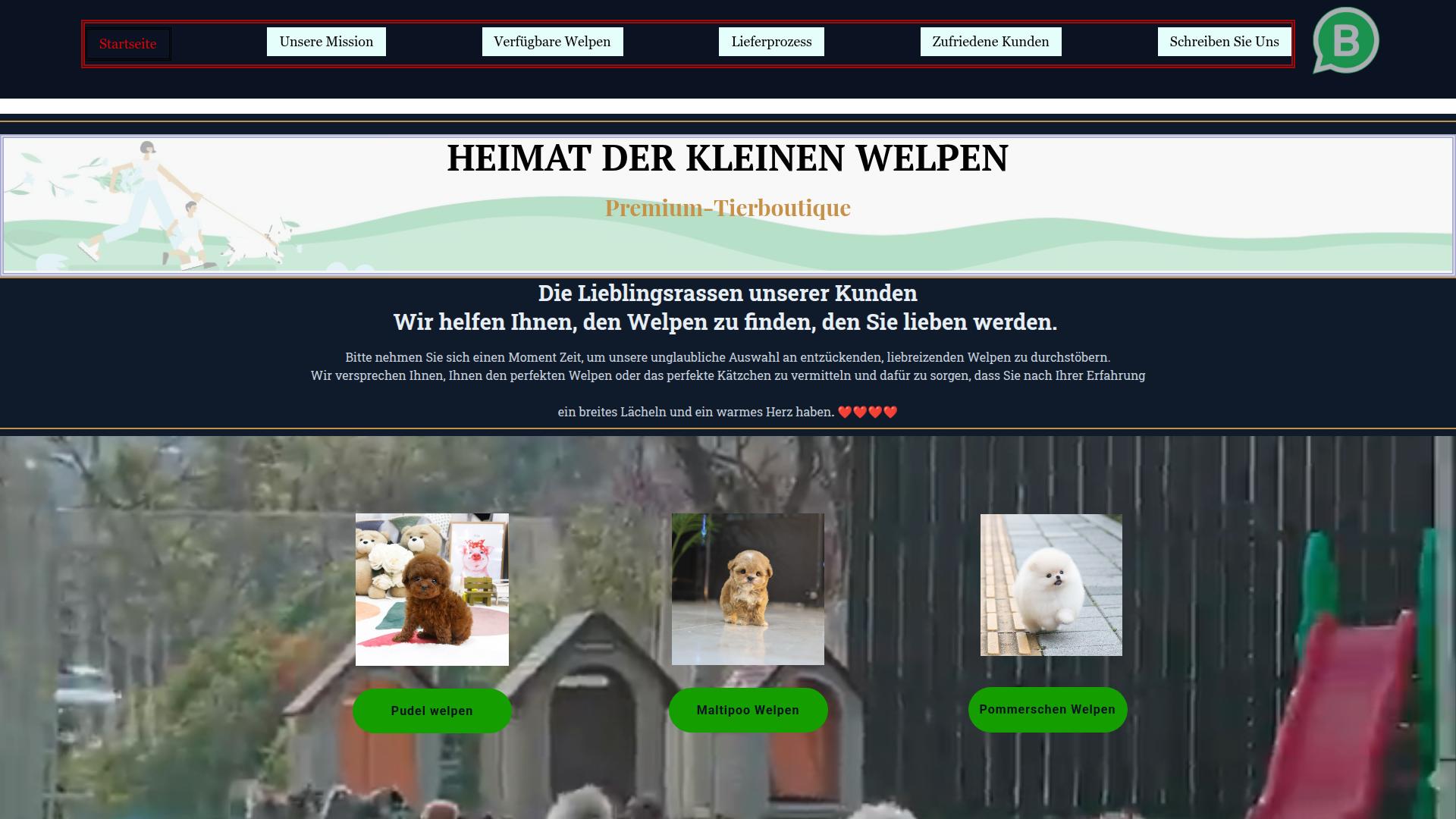 Screenshot royalpfoten.de
