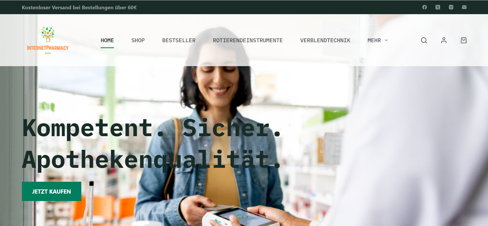 Screenshot shop-internetpharmacy.com