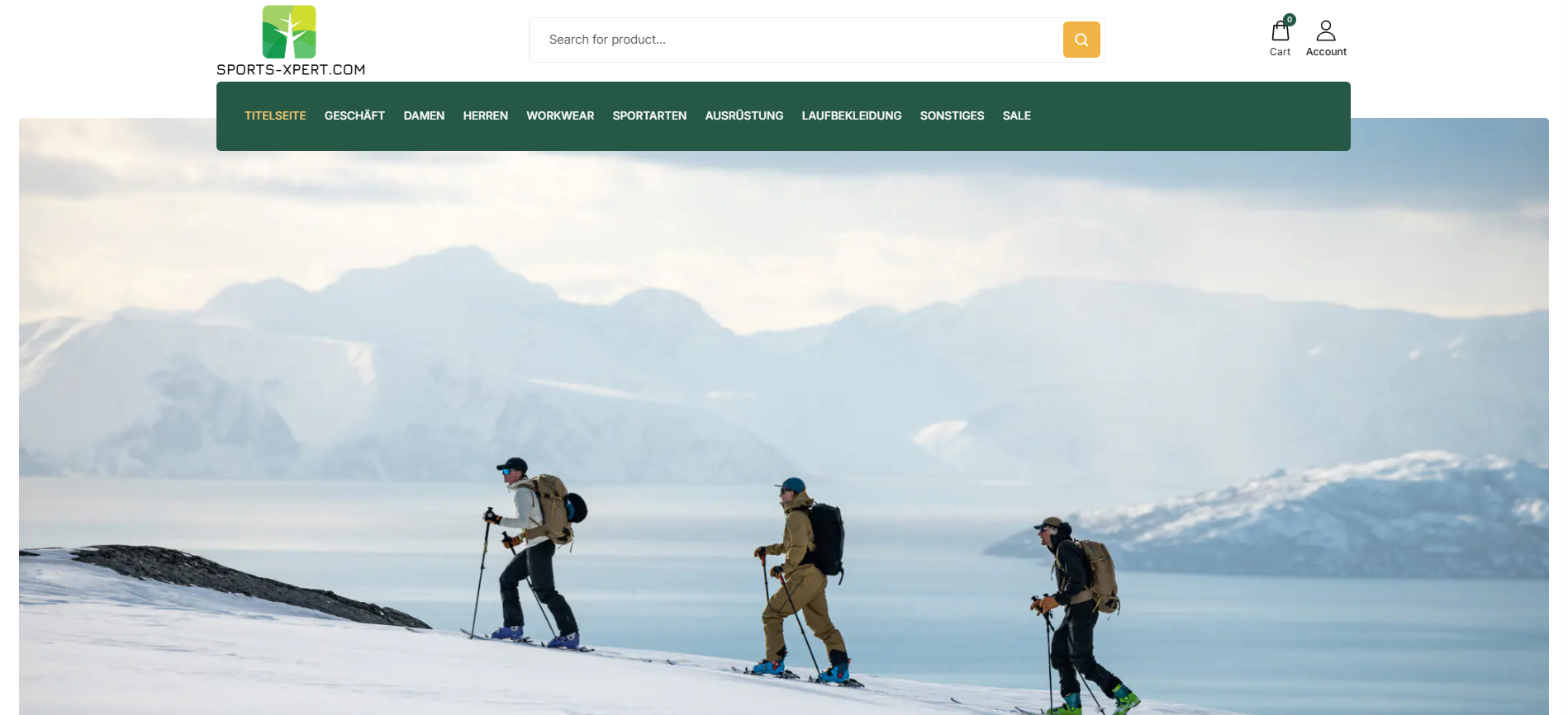 Screenshot sports-xpert.com