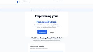 Vorsicht vor strategicwealthway.com – Verdacht auf Finanzbetrug