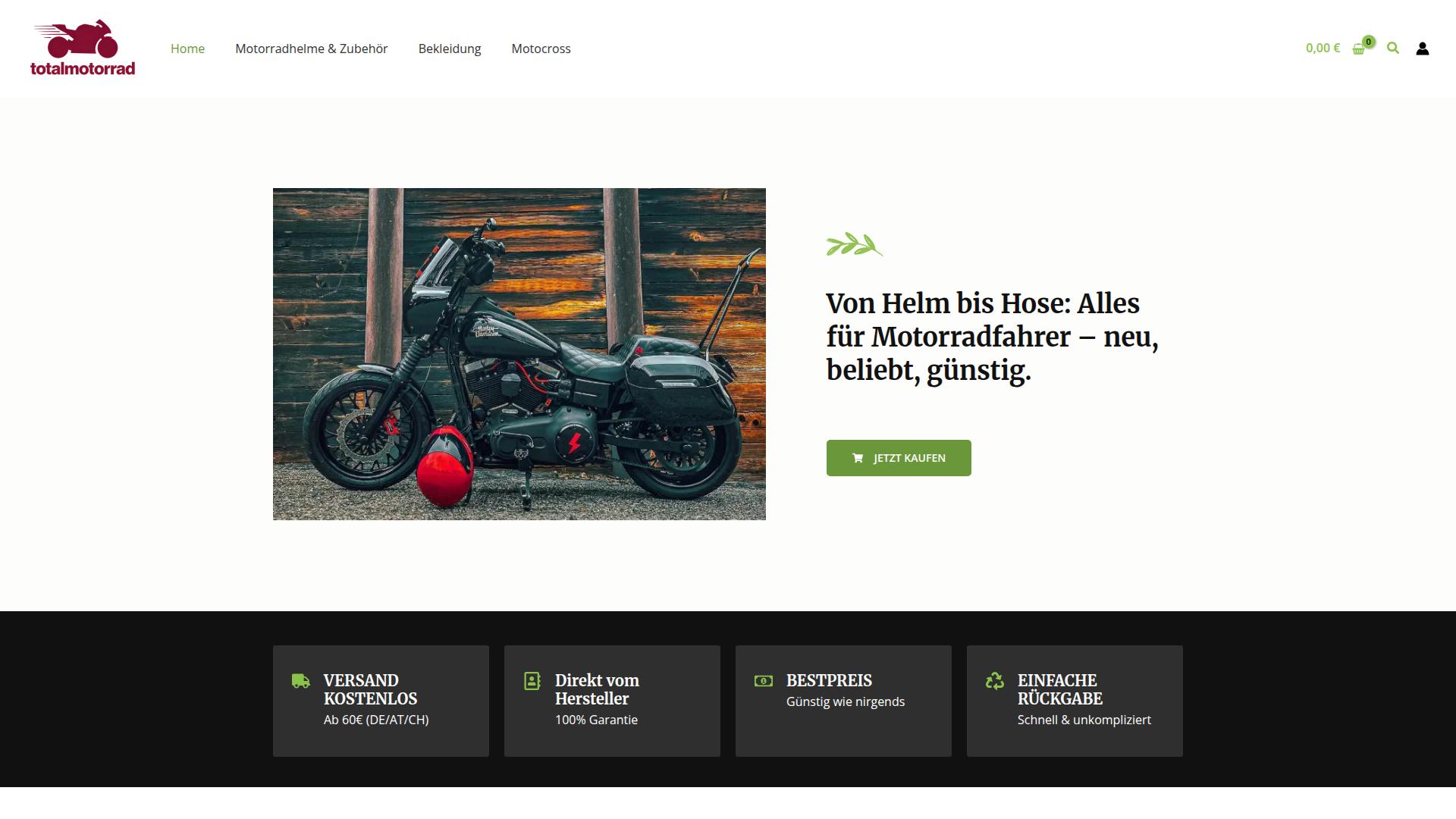 Screenshot totalmotorrad.com