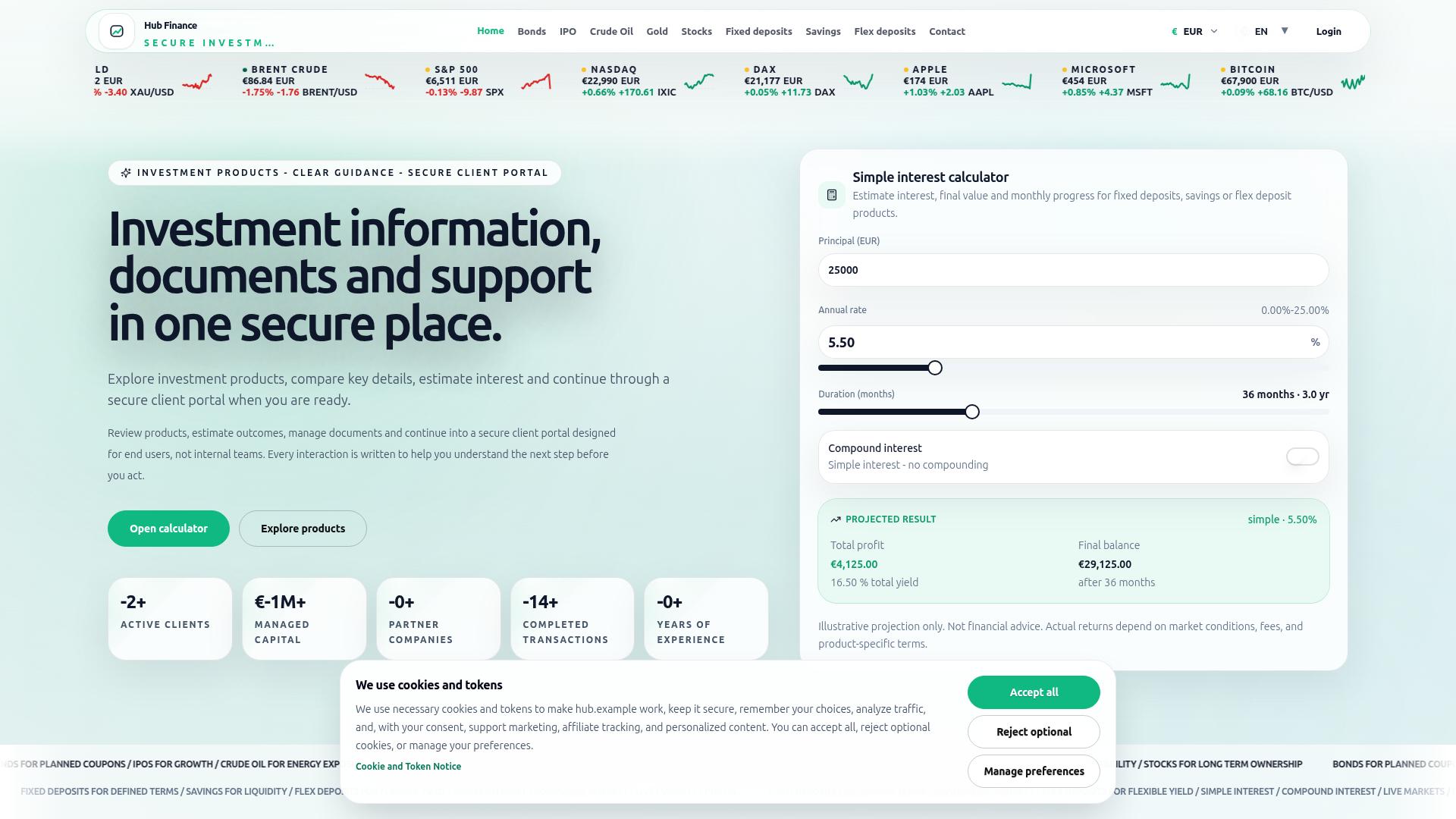 Screenshot utewealth.com