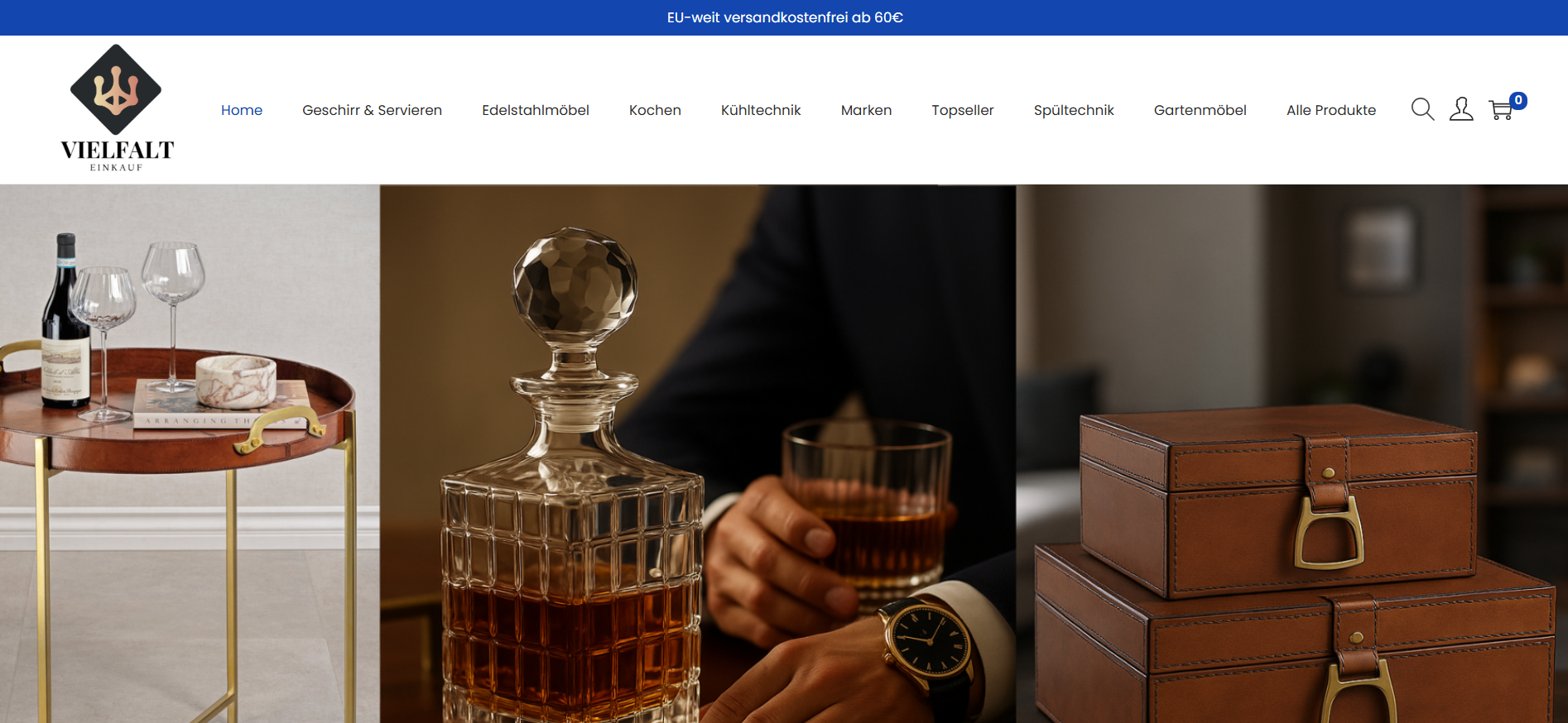 Screenshot vielfalteinkauf.com