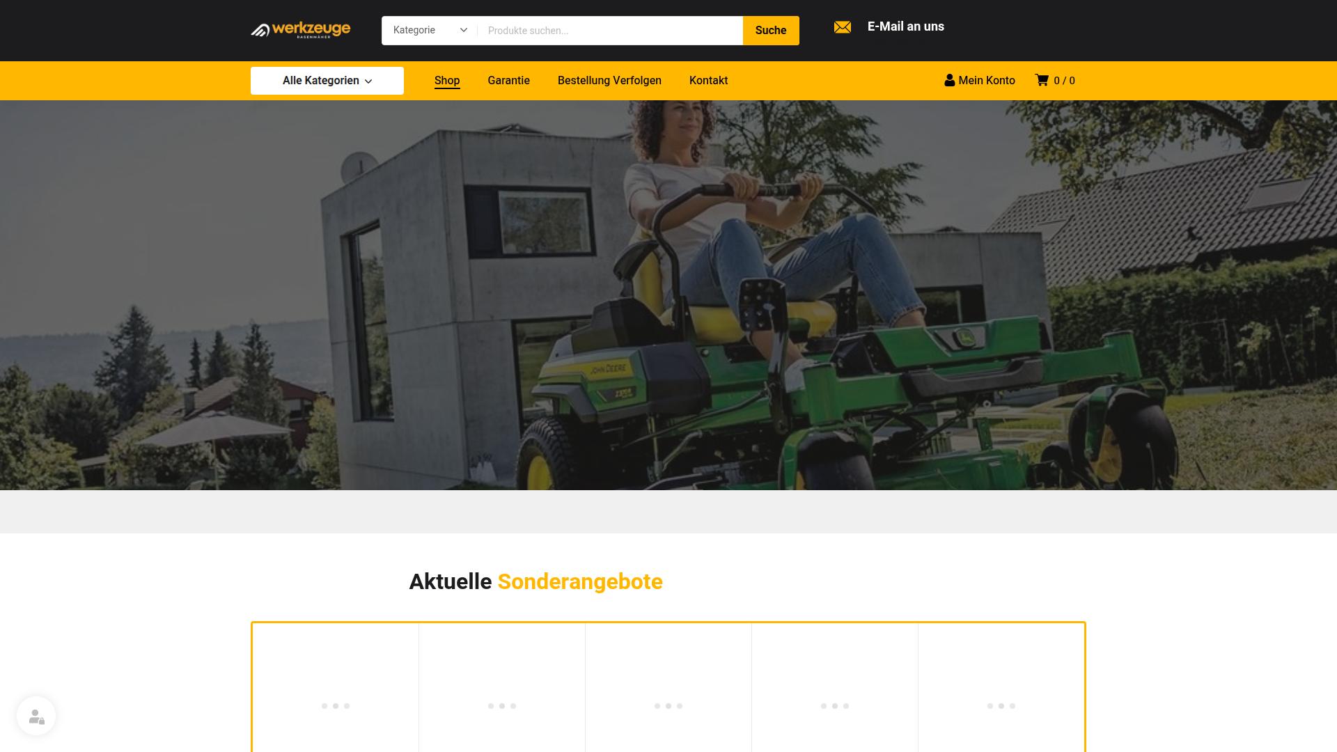 Screenshot werkzeugerasenmaher.de