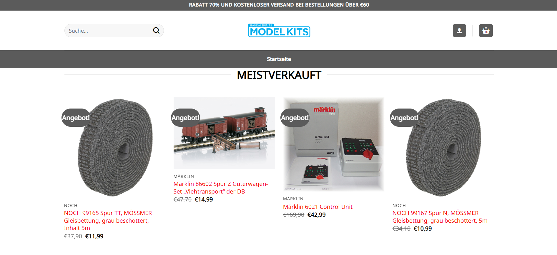Screenshot bestmodel-shop.com