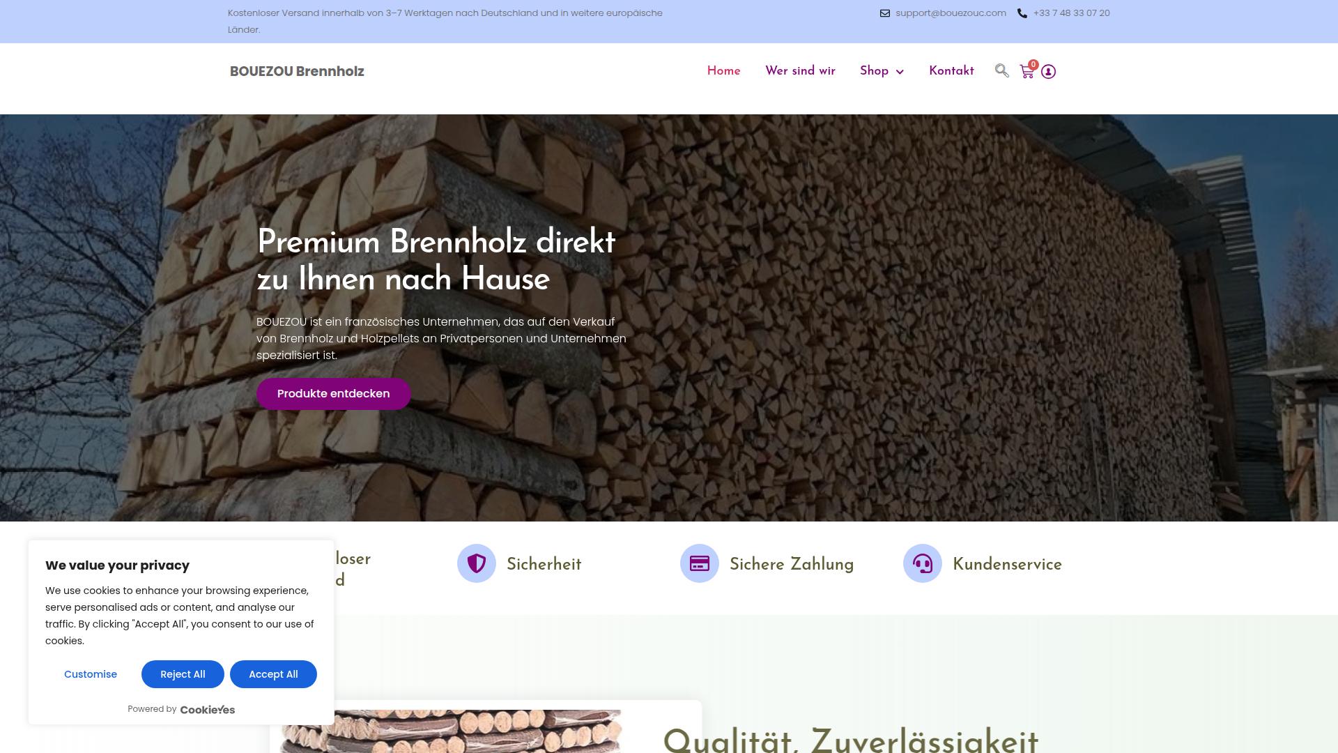 Screenshot bouezouc.com