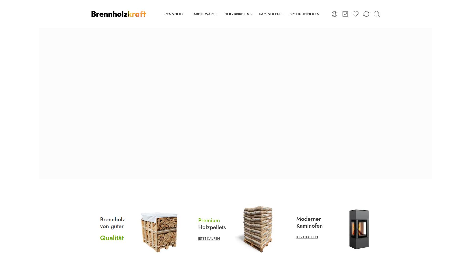 Screenshot brennholzkraft.com