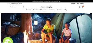 Vorsicht vor frankencamping.de – Verdacht auf Fake Shop