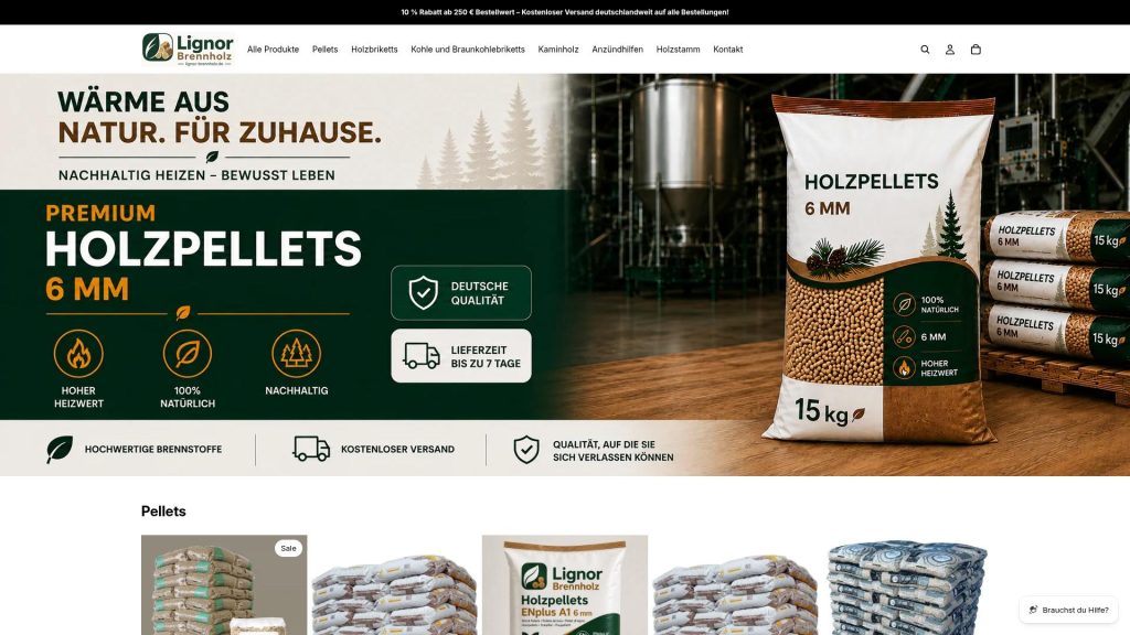 lignor-brennholzde.com