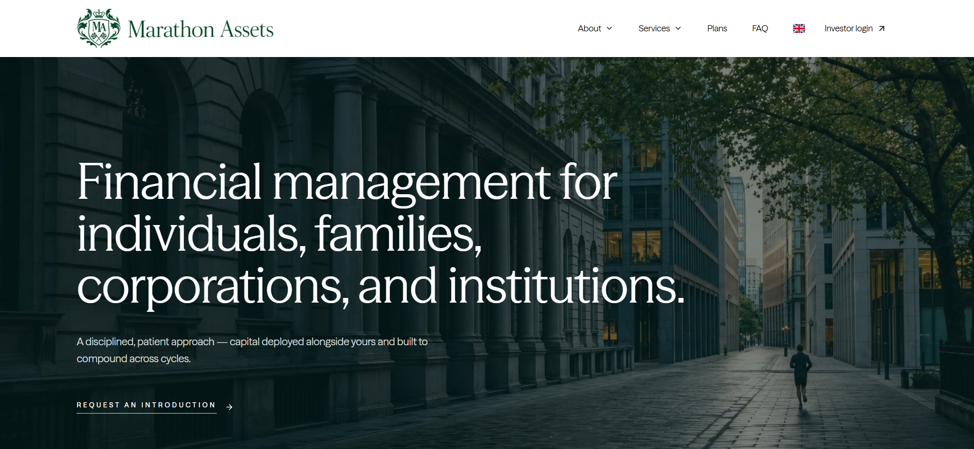 Screenshot marathonasset.com