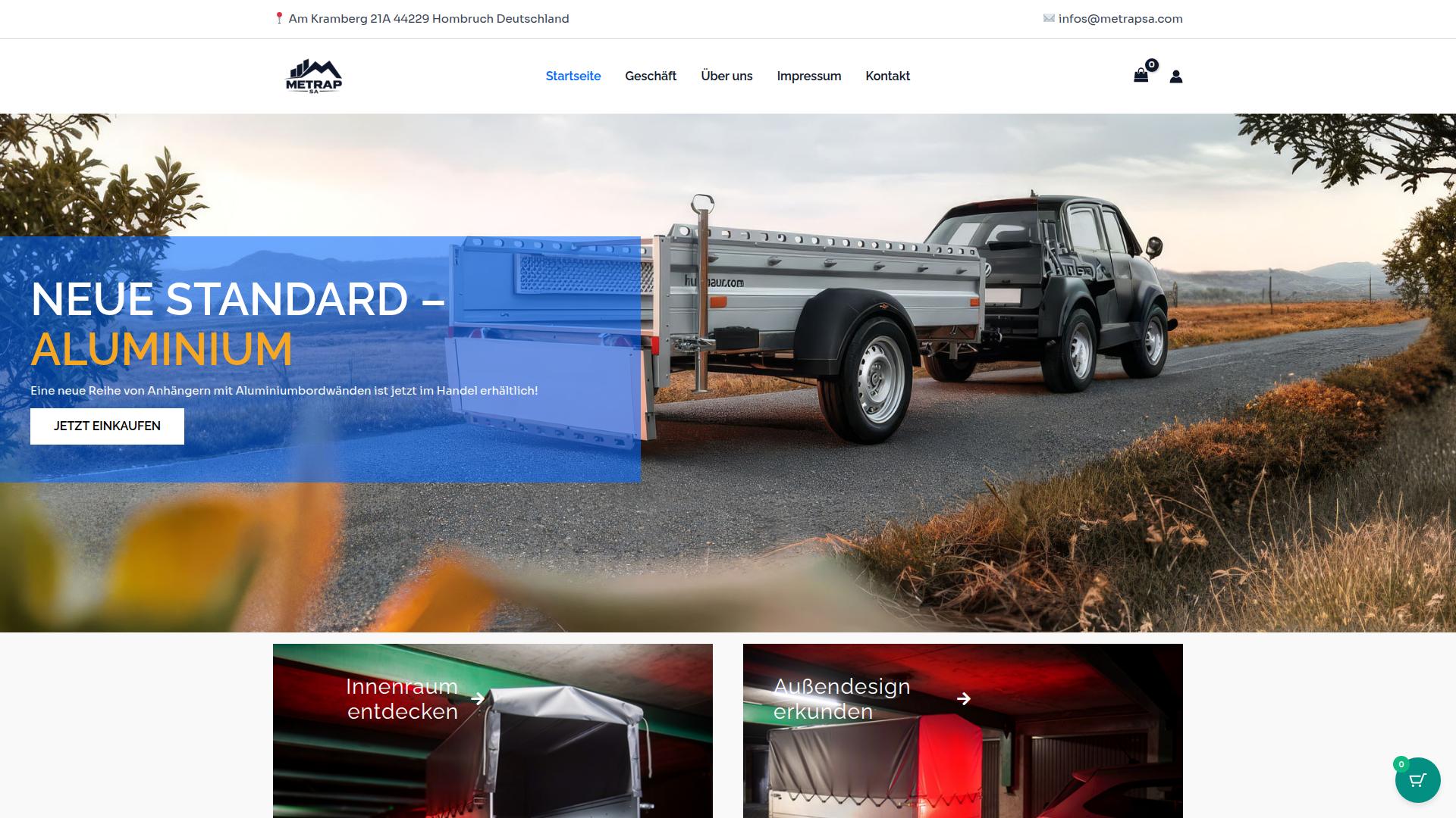 Screenshot metrapsa.com