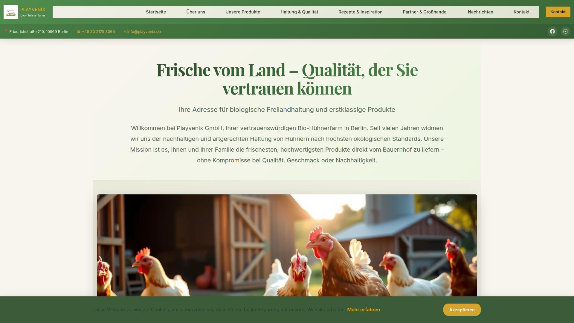 Screenshot playvenix.de