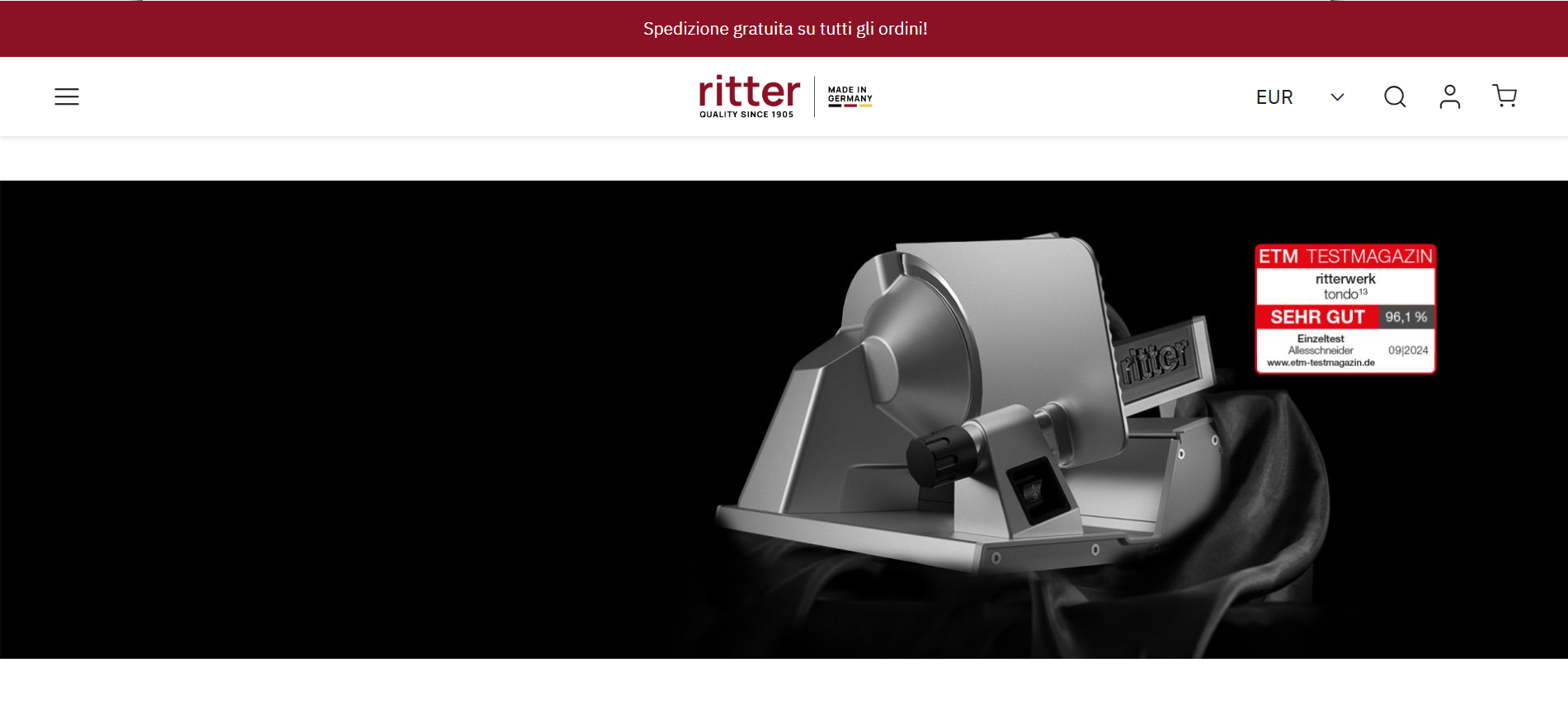 Screenshot allesschneider.shop