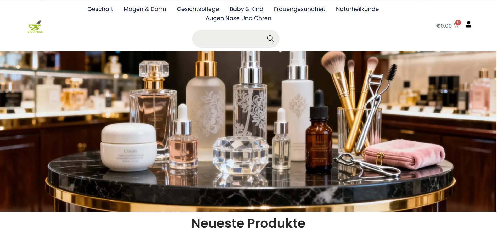 Screenshot bio-apode.com