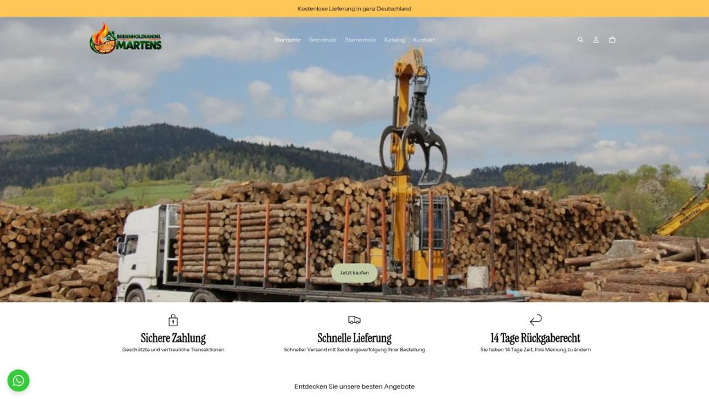 brennholzhandelmartens.com