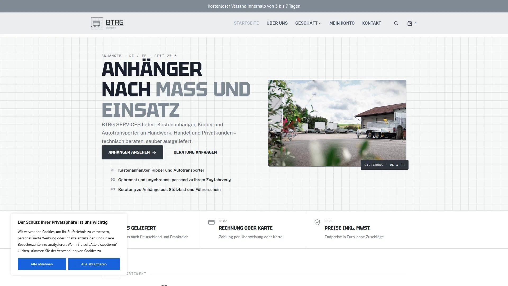 Screenshot btrgservices.com