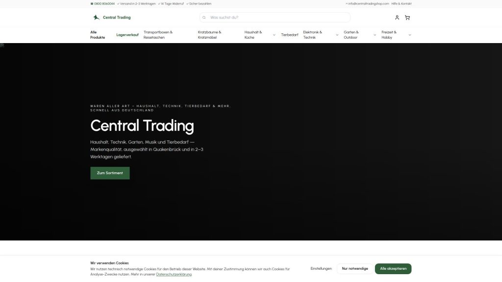 centraltradingshop.com