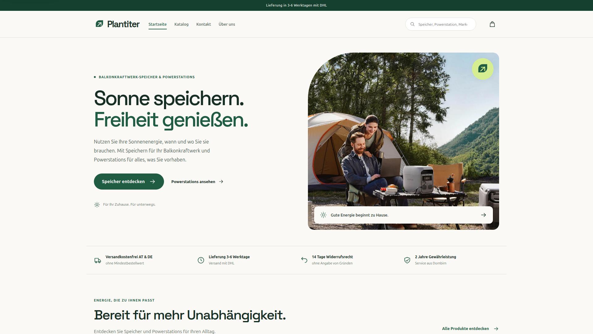 Screenshot de.plantiter.shop
