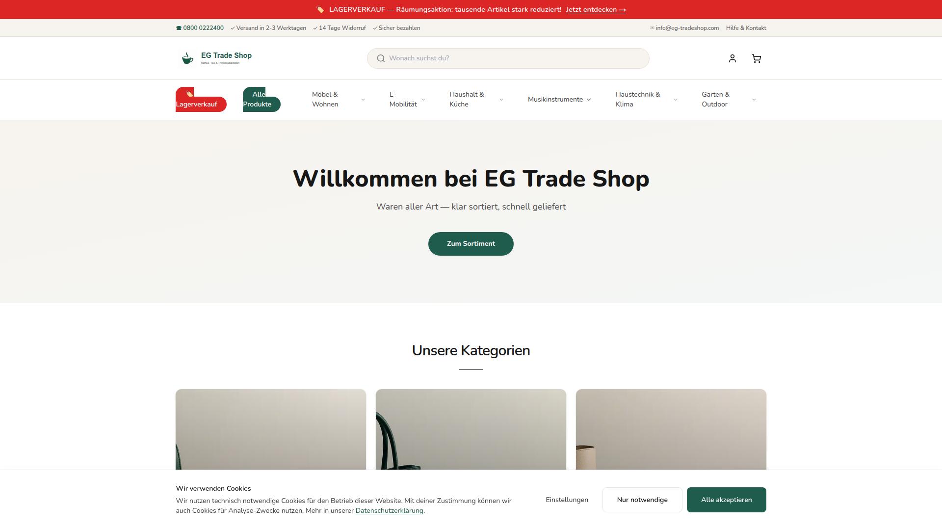 Screenshot eg-tradeshop.com