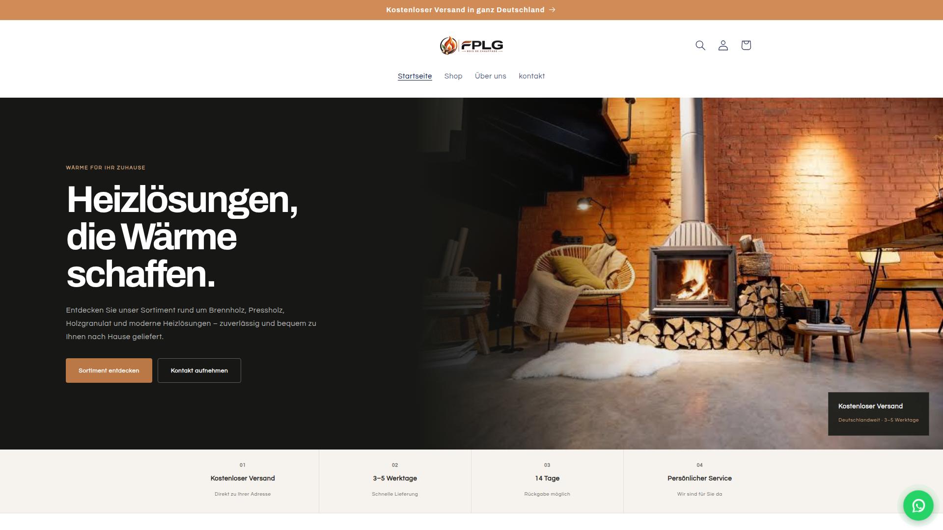 Screenshot fplgchauffage.com