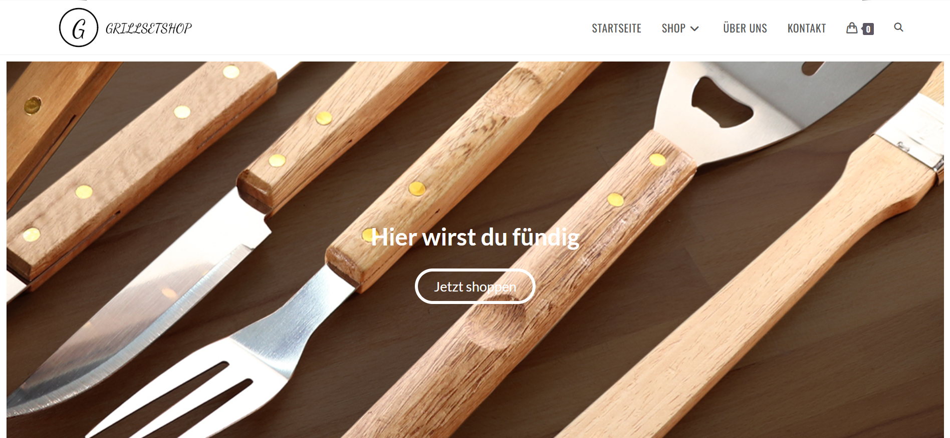 Screenshot grillsetshop.com