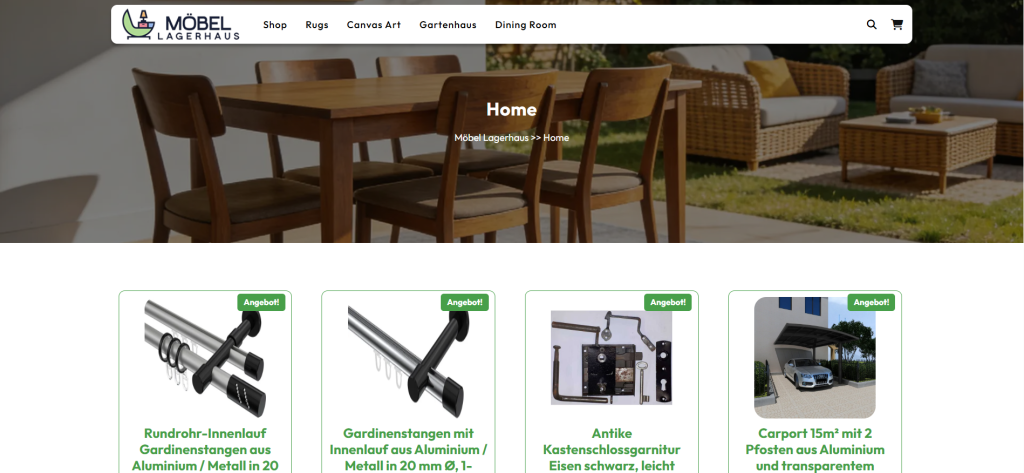 moebellagerhaus.com