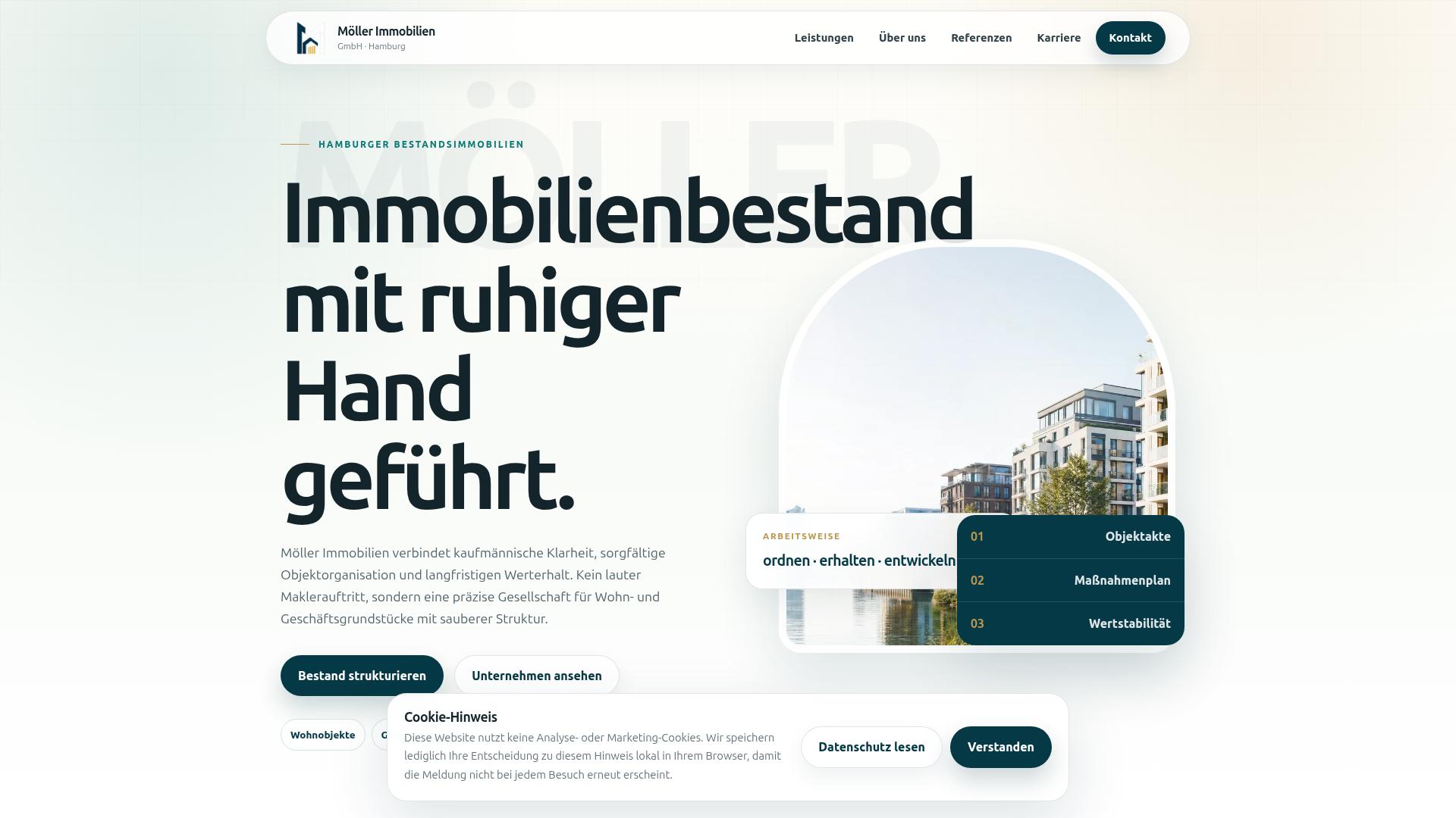 Screenshot moeller-immobilien.net