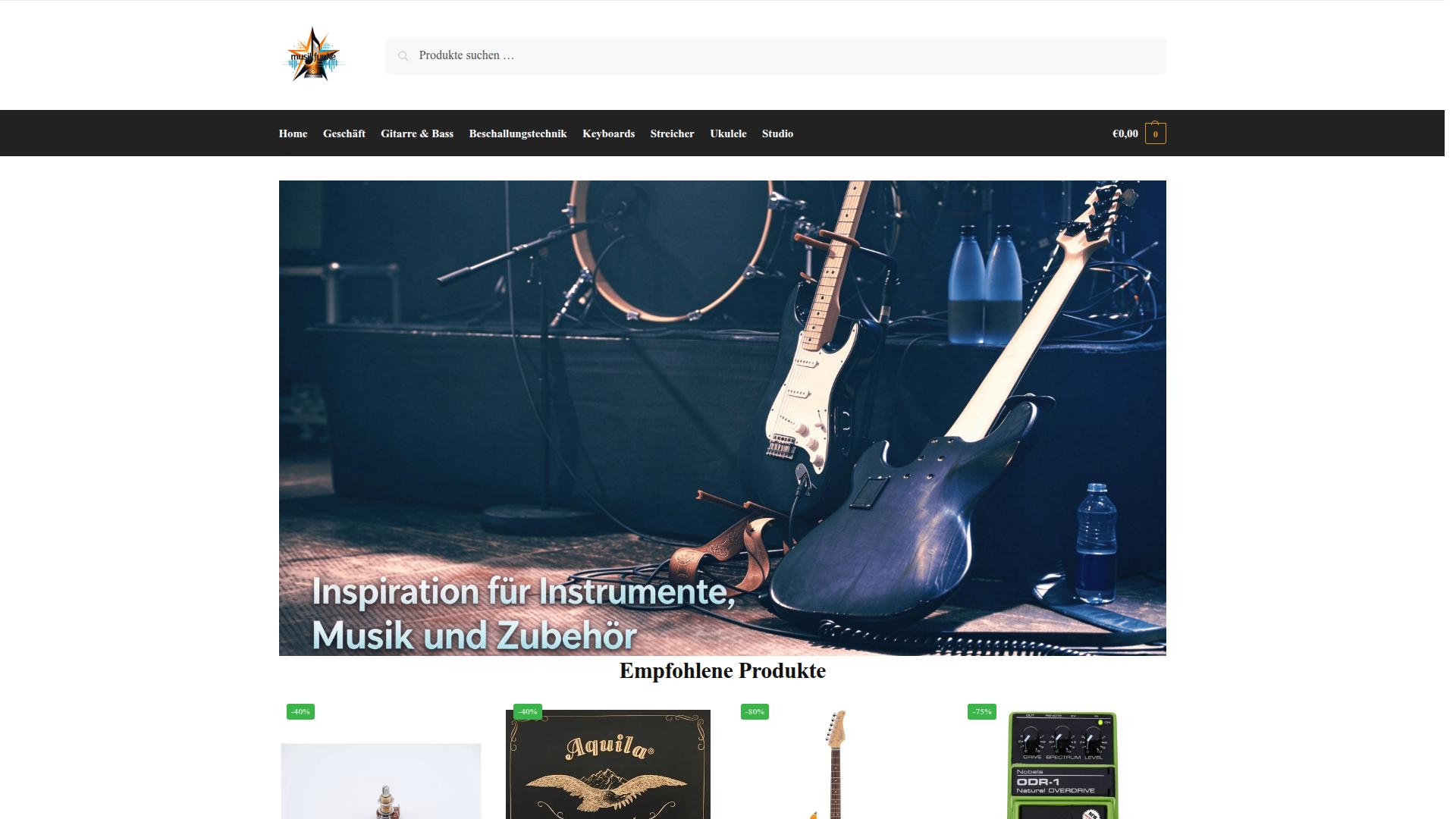 Screenshot musikfunke.com