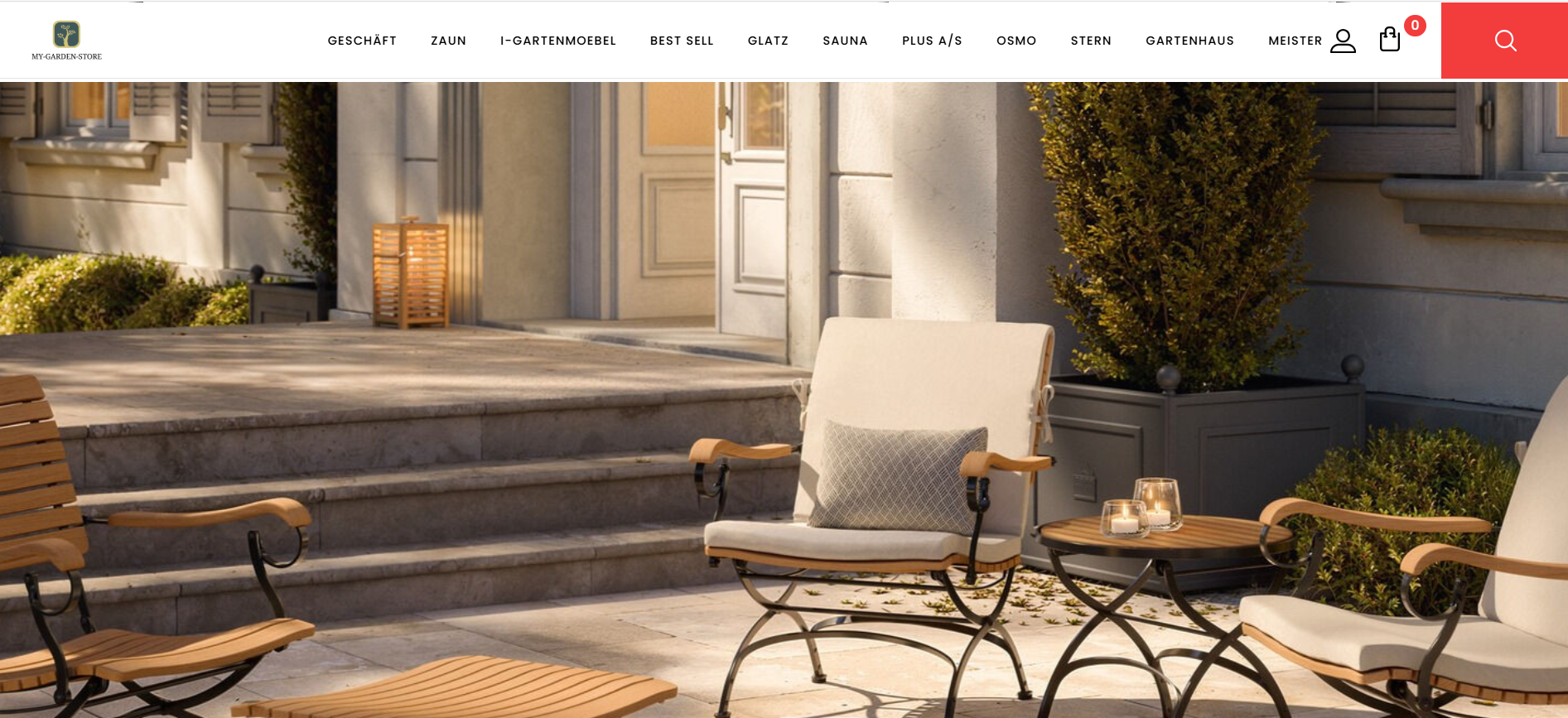 Screenshot my-garden-store.com