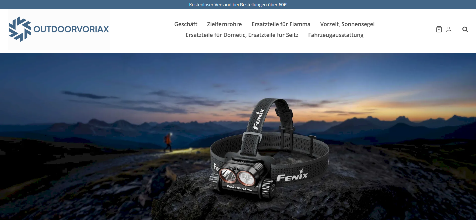 Screenshot outdoorvoriax.com