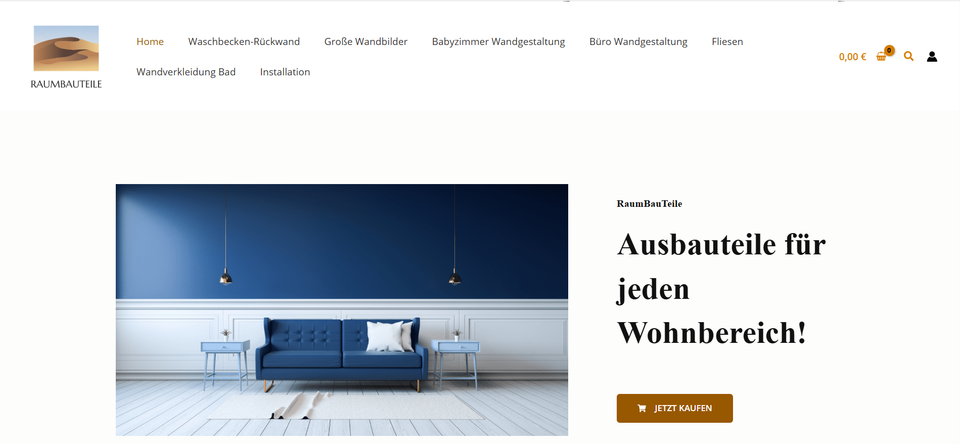 Screenshot raumbauteile.com