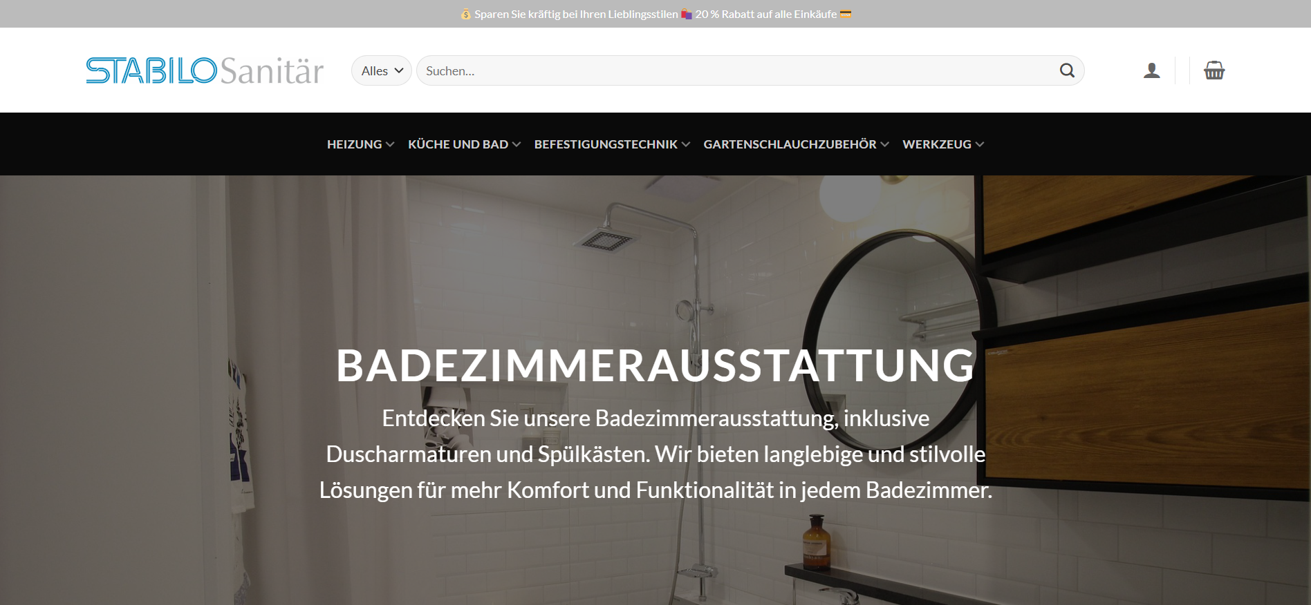 Screenshot stabilosanitar.com