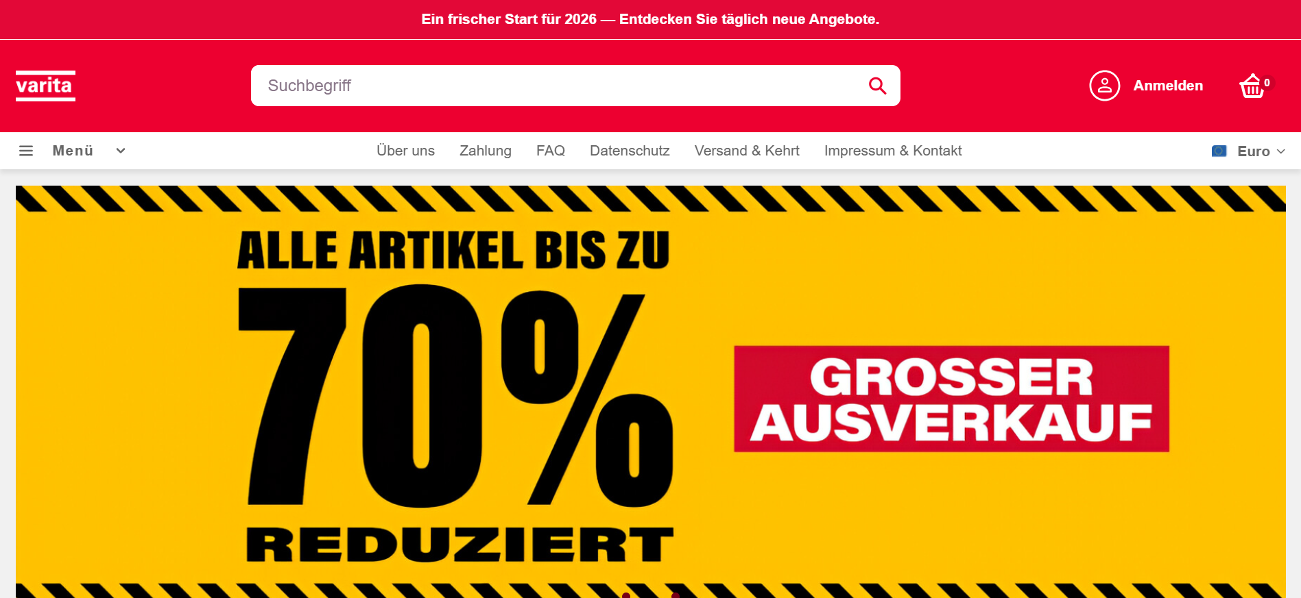 Screenshot store.selvariveta.com