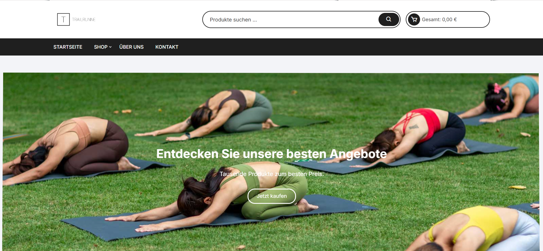 Screenshot trailrunne.com