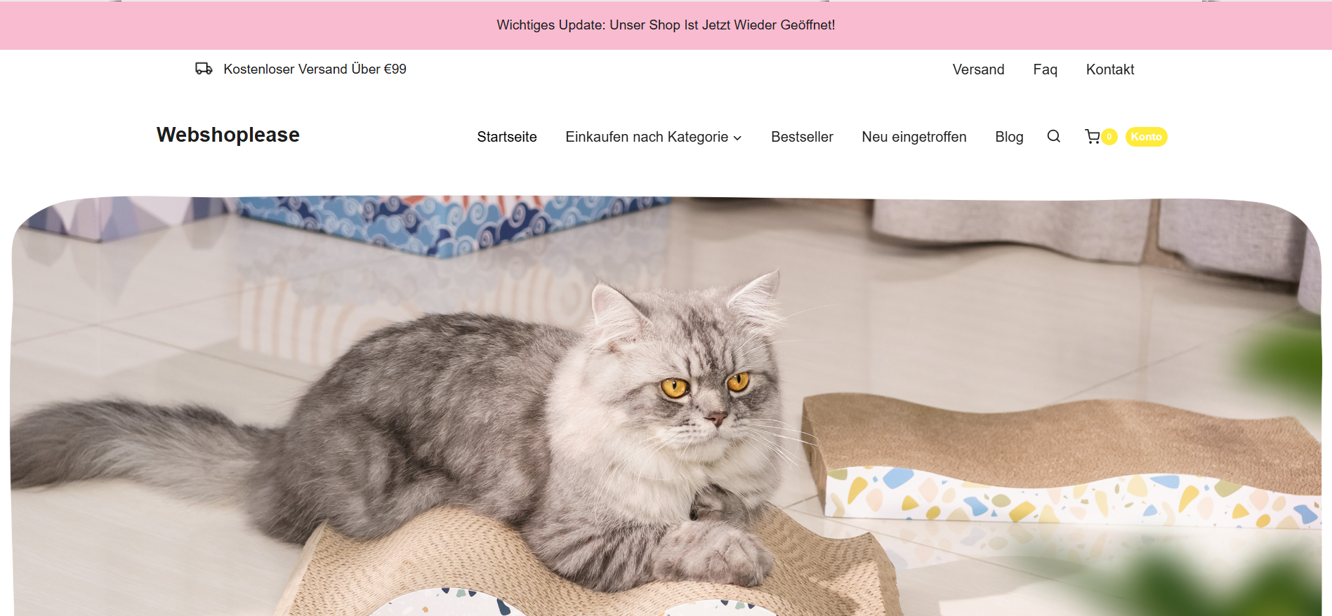 Screenshot webshoplease.de